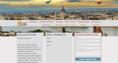 Desktop Screenshot of bgc.hu