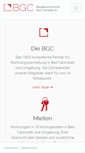 Mobile Screenshot of bgc.de