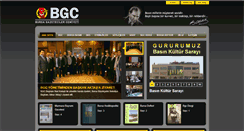 Desktop Screenshot of bgc.org.tr