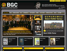 Tablet Screenshot of bgc.org.tr