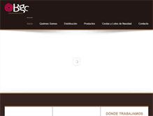 Tablet Screenshot of bgc.es